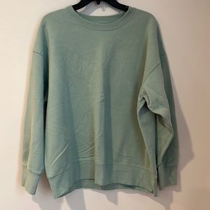 American Eagle Teal Crewneck